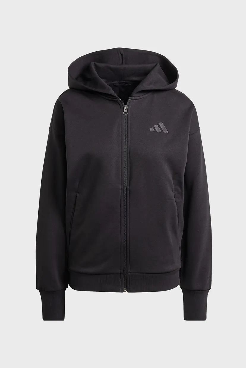 Женское черное худи ALL SZN Fleece Full-Zip 6