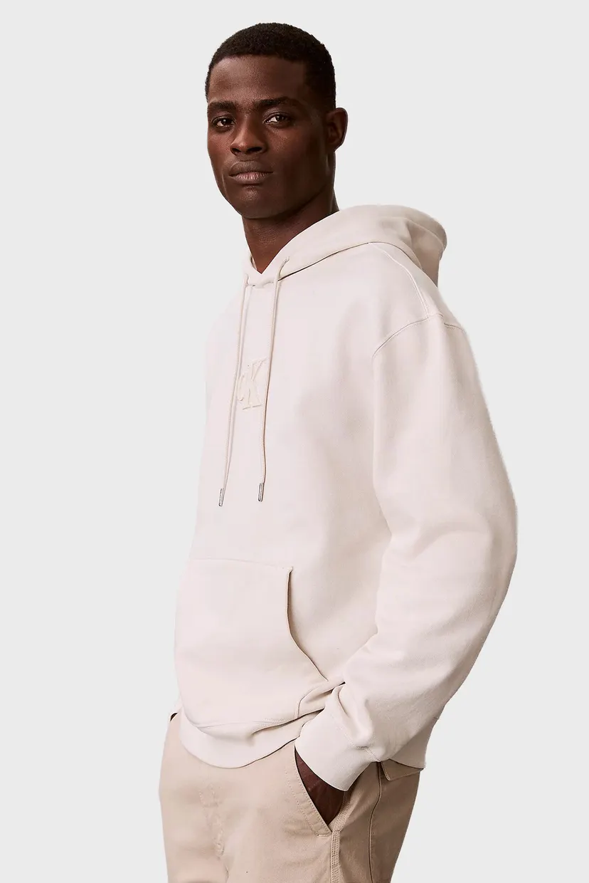 Чоловіче біле худі FLEECE 3