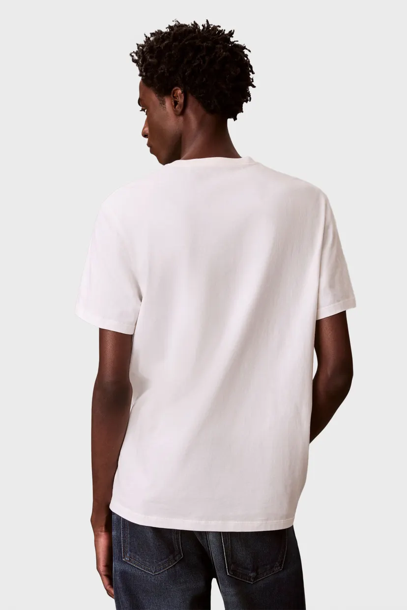 Чоловіча біла футболка CALVIN KLEIN GRAP 3