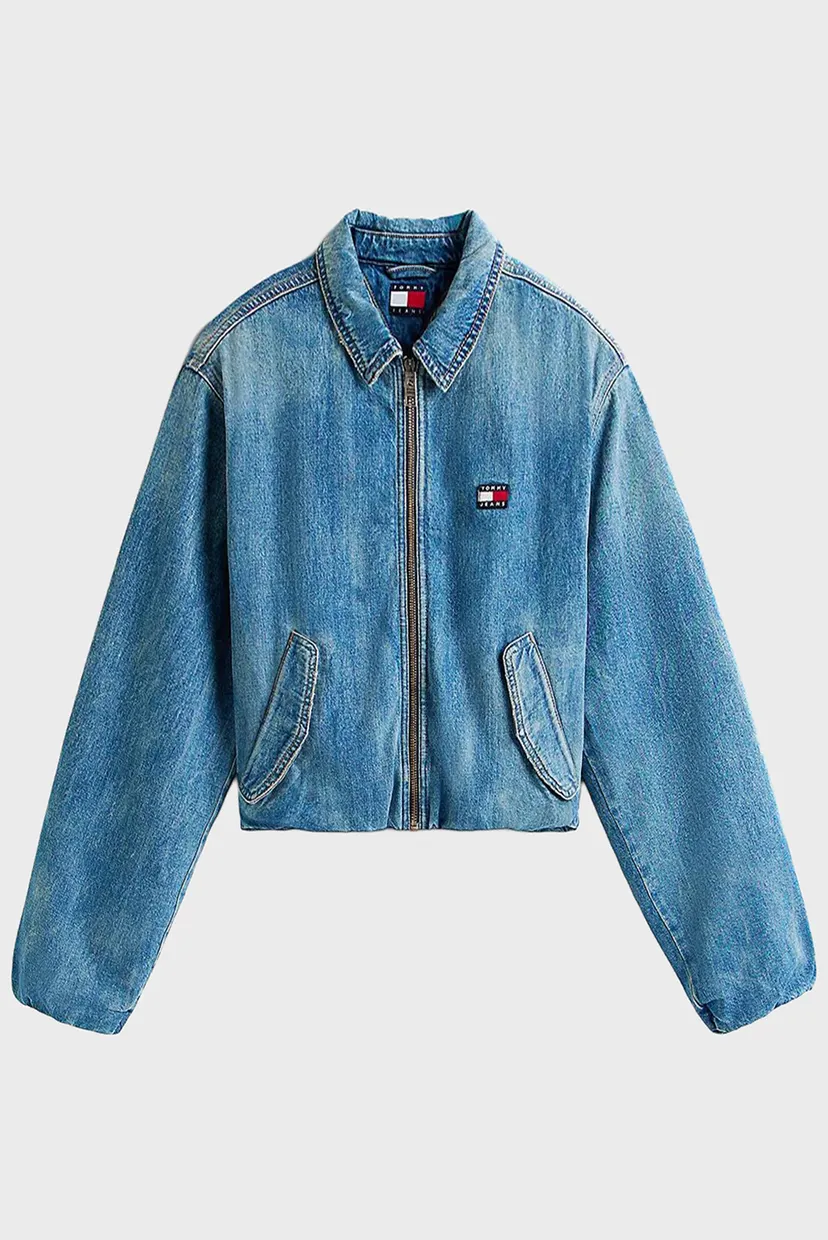 Женская синяя джинсовая куртка HARRINGTON 5
