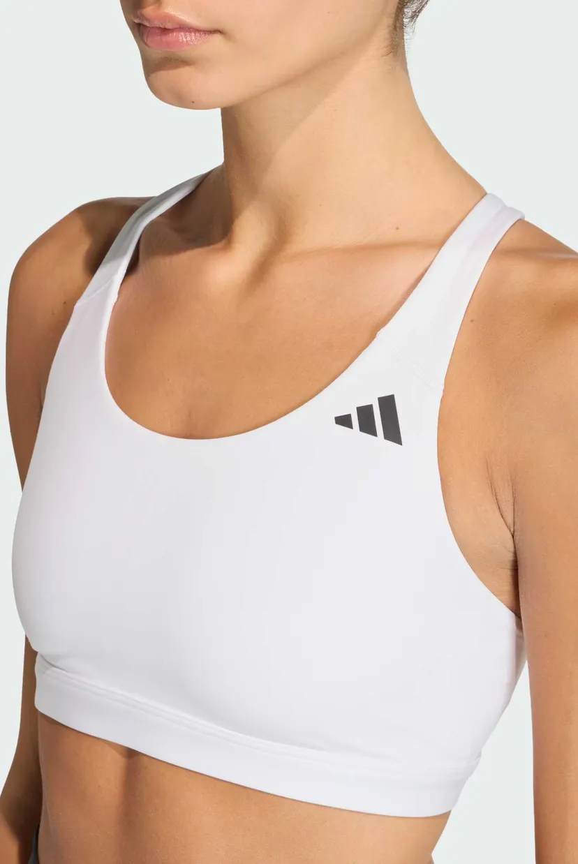 Жіночий білий топ Optime Essentials Workout Medium Support 4
