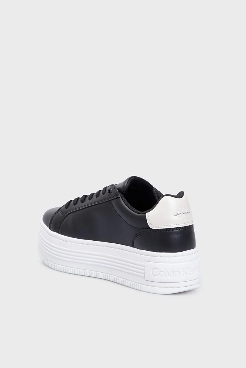 Жіночі чорні снікерси BOLD PLATF LOW LACE LTH ML MTL 5