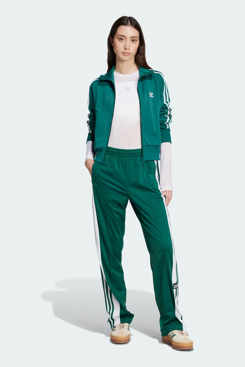Жіноча зелена спортивна кофта Adicolor Classics Firebird adidas