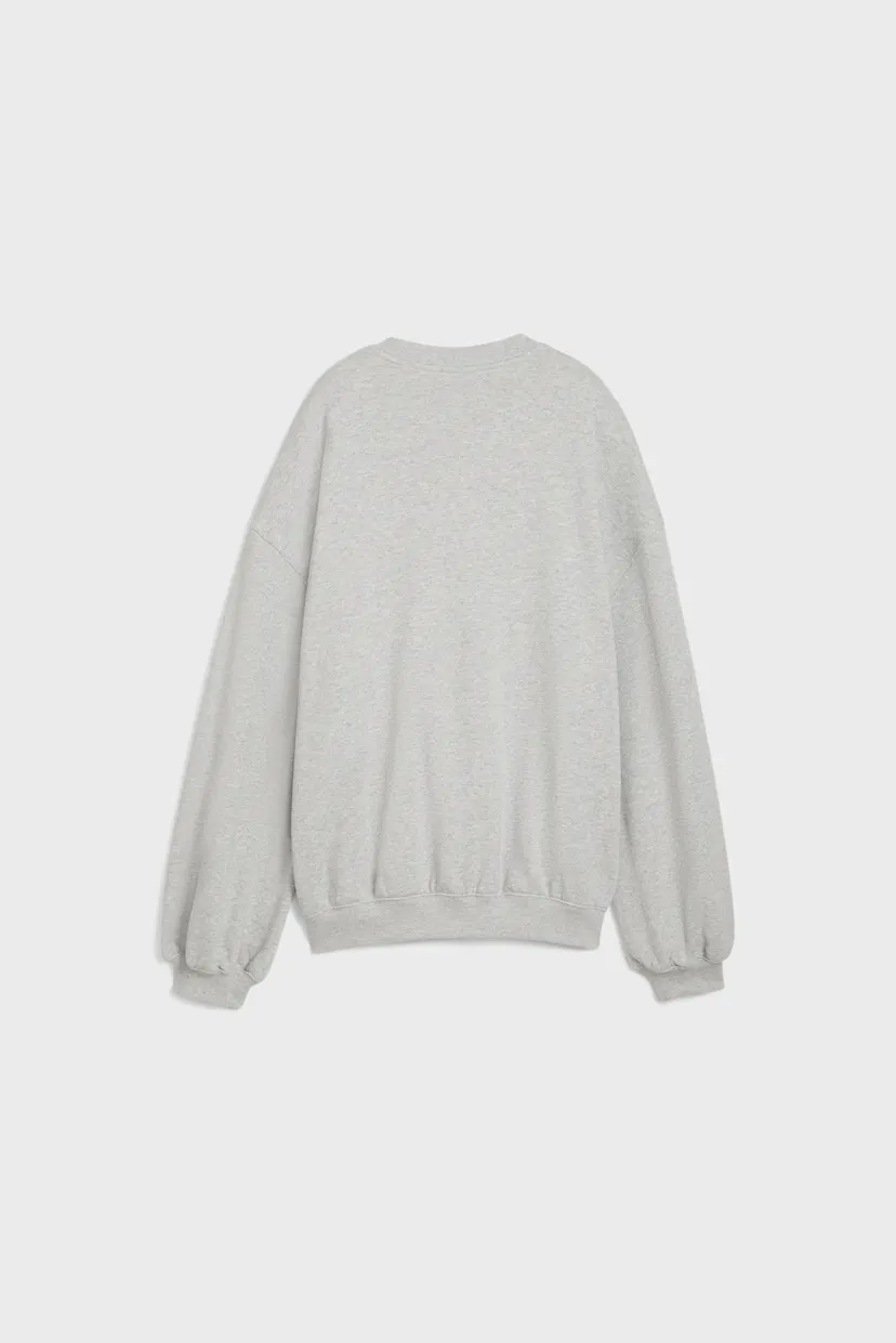 Женский серый свитшот PUMA x ROSÉ Oversized Crew Women 7