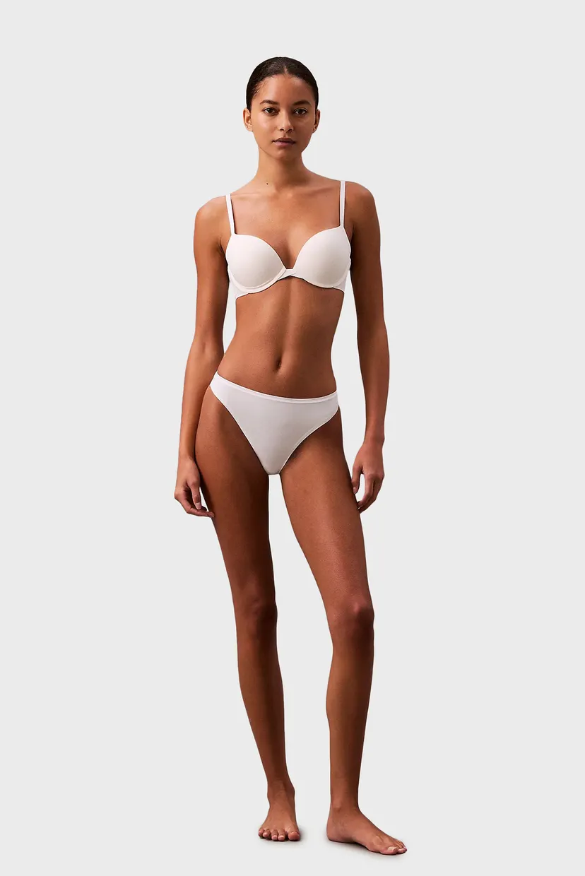 Жіночі білі трусики THONG 4