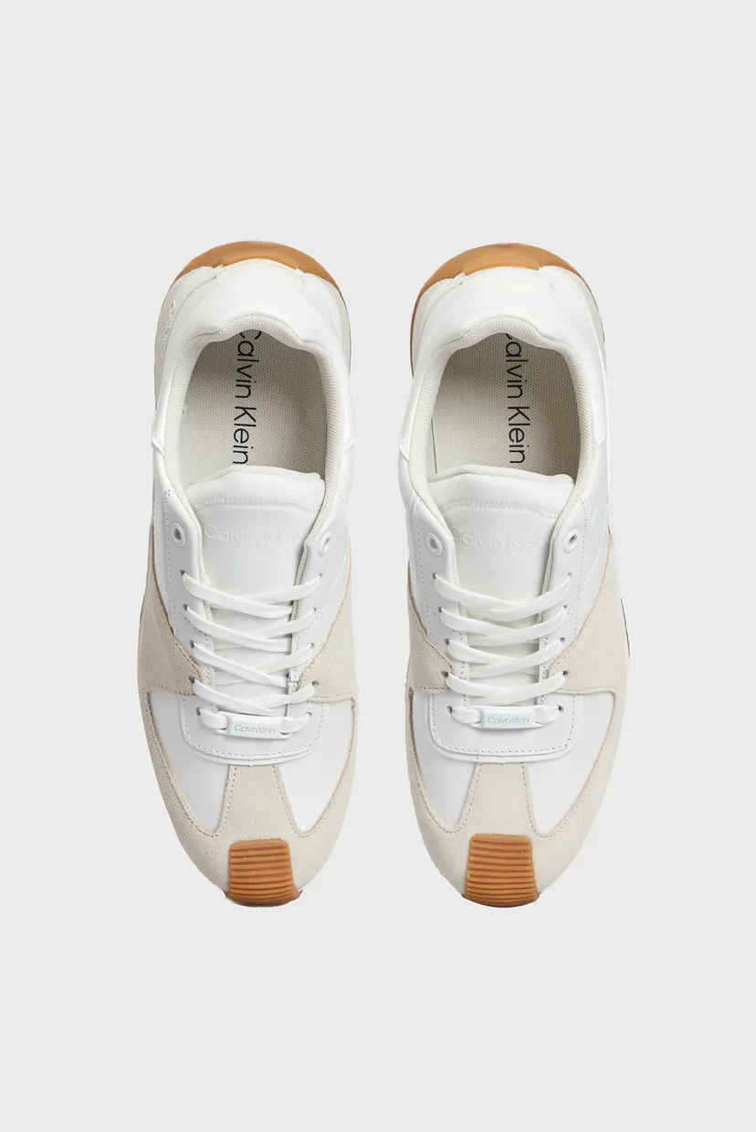 Женские белые кроссовки ORIGIN RUNNER LACE UP 4
