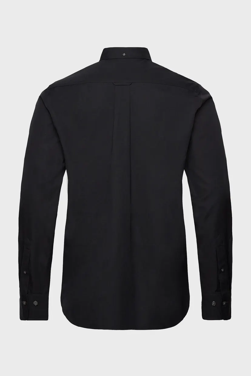 Чоловіча чорна сорочка REG PINPOINT OXFORD 8