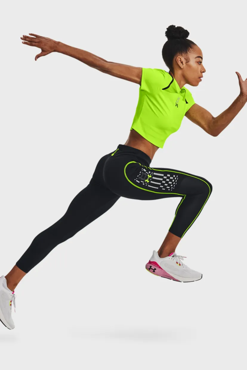 Жіночі чорні тайтси UA Run Anywhere Ankle Tight 4