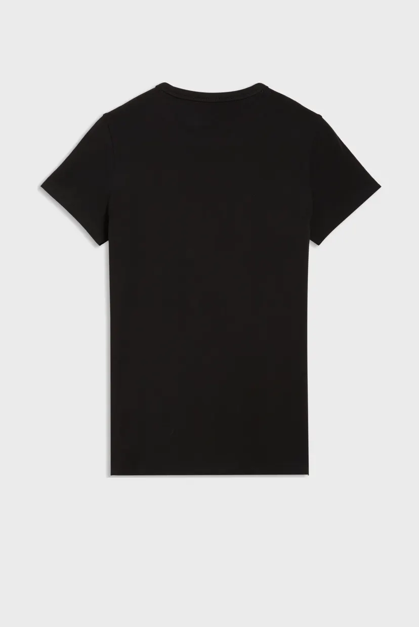 Женская черная футболка PUMA Class Graphic Tee Women 5