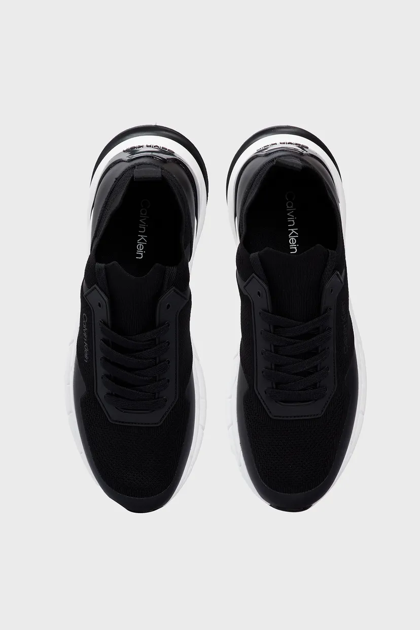 Чоловічі чорні кросівки LOW TOP LACE UP MIX 4