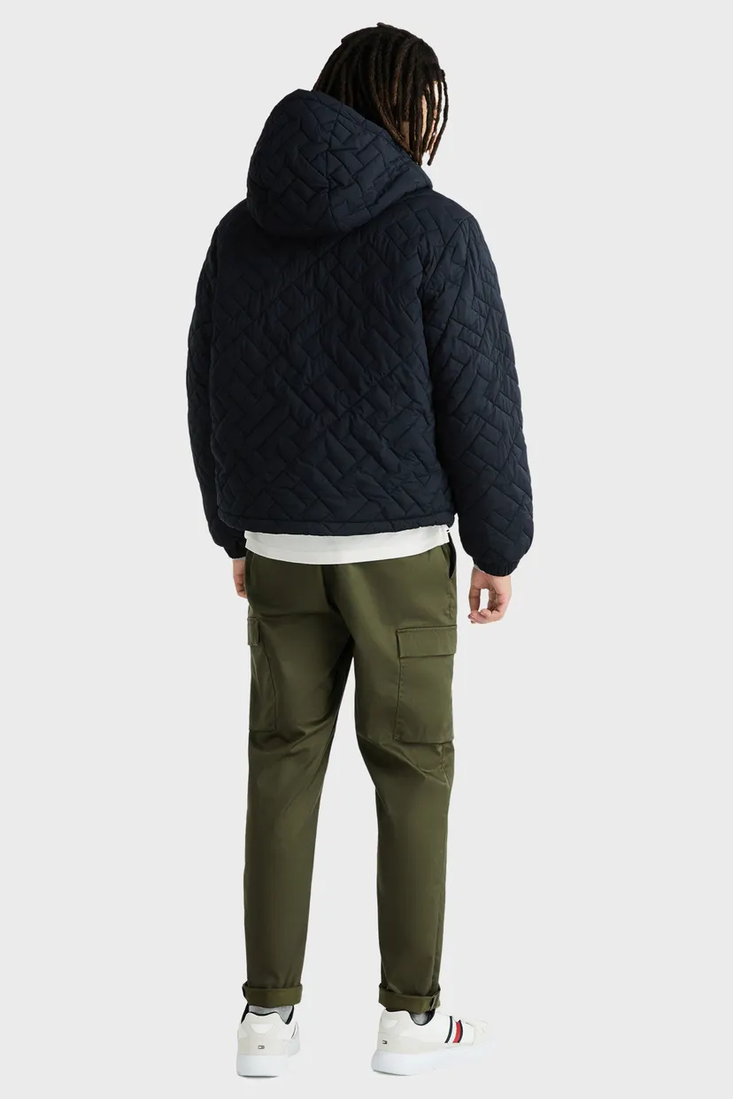Мужская темно-синяя куртка MONOGRAM QUILTED HDD JACKET 3