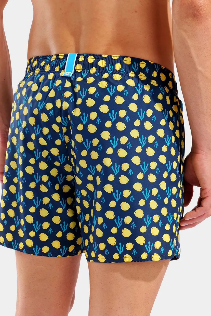 Чоловічі плавальні шорти з візерунком WATER PRINTS BEACH SHORT AO 5