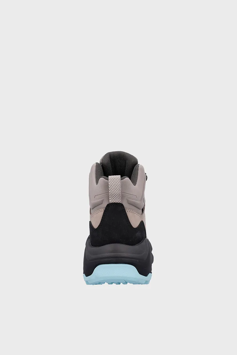 Женские бежевые замшевые ботинки JUUKAT MID HIKING SHOES WP 4