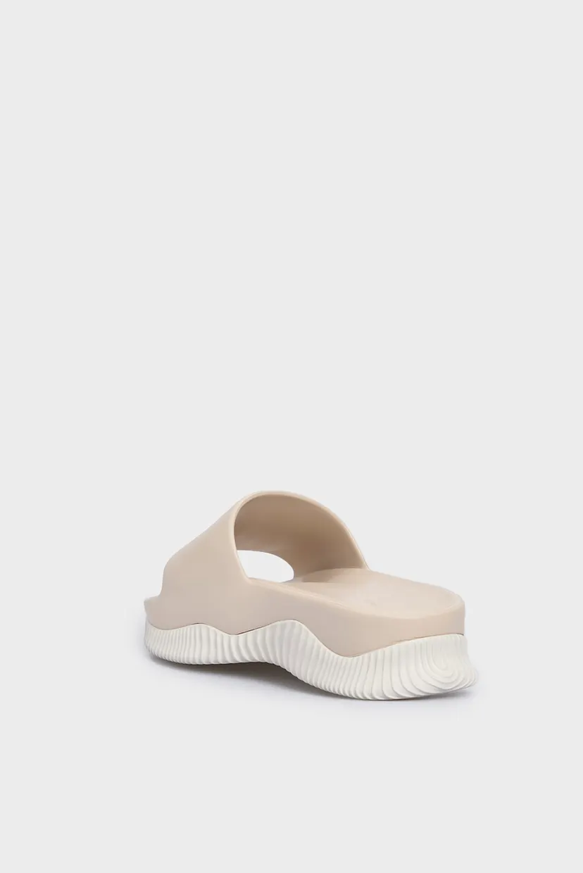 Жіночі бежеві слайдери FLATFORM SLIDE EVA 5