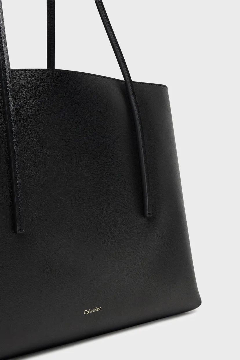 Женская черная сумка FOIL LOGO TOTE 5