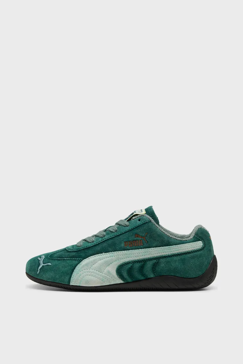 Зелені замшеві кросівки Speedcat The NeverWorn V Sneakers Unisex 4