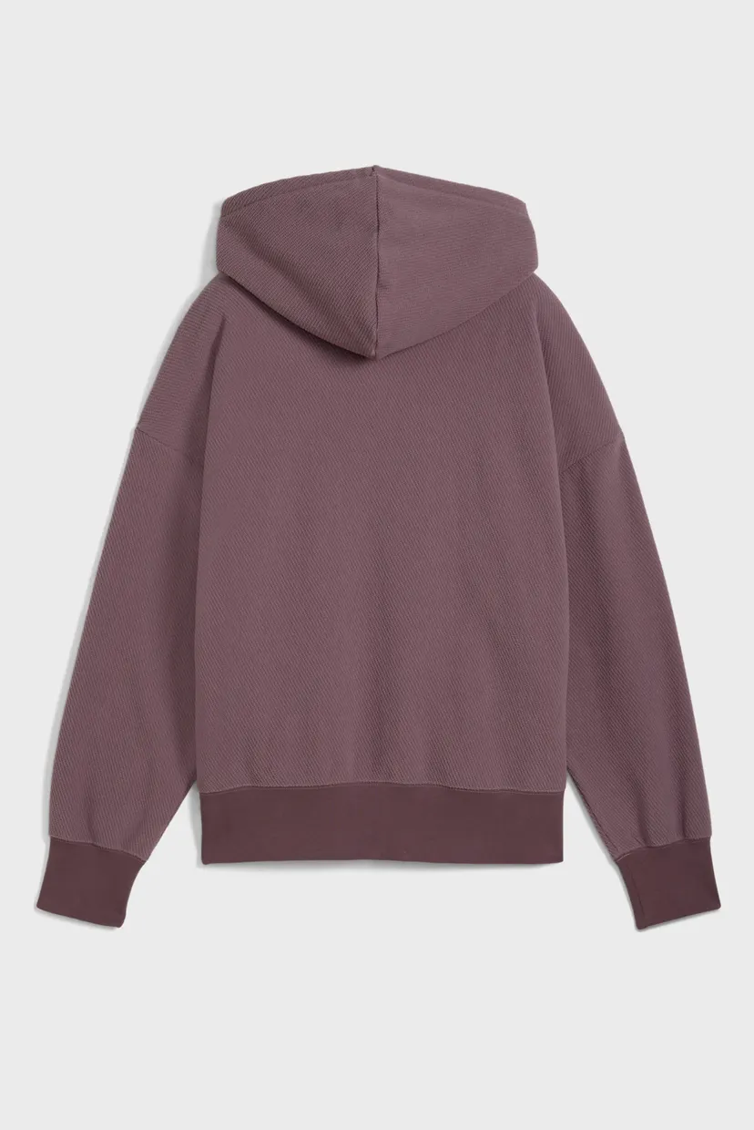 Жіноче бордове худі HER Oversized Winterized Hoodie Women 5