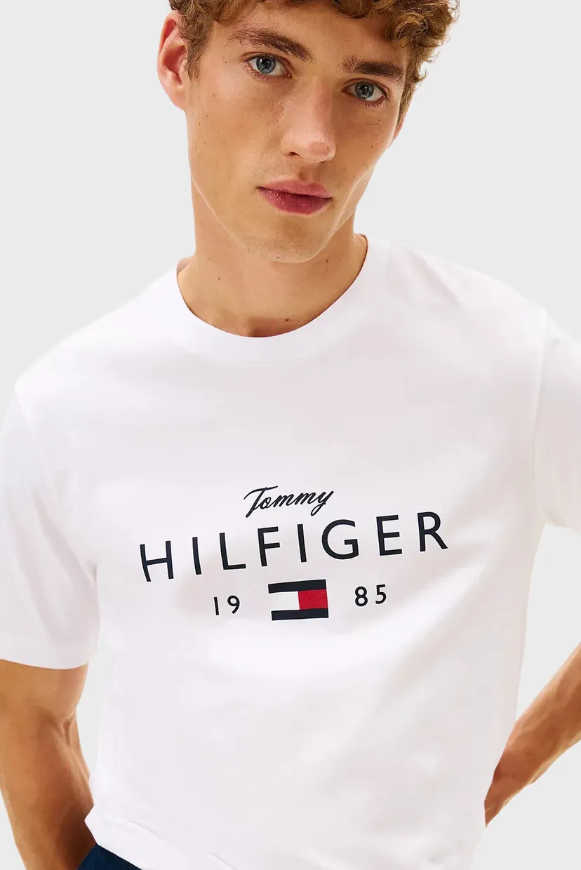 Чоловіча біла футболка BRAND LOVE BIG 4