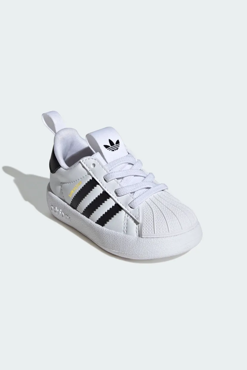 Детские белые кроссовки Adifom Superstar 360 4