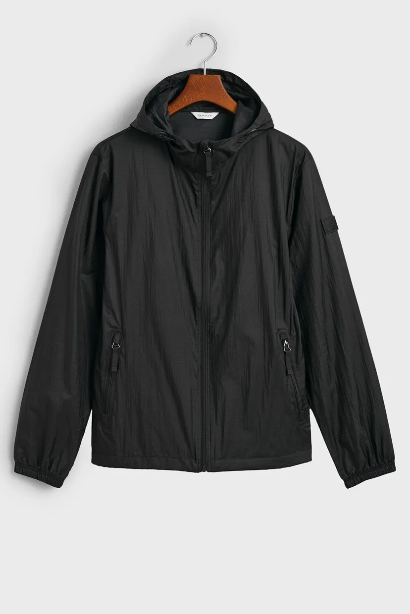 Мужская черная ветровка PACKABLE LIGHTWEIGHT WINDBREAKER 7