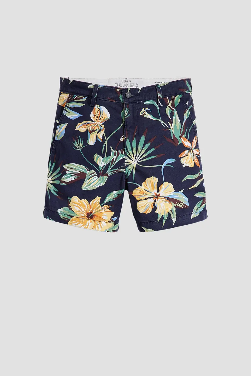 Чоловічі темно-сині шорти з візерунком XX Chino Authentic 6