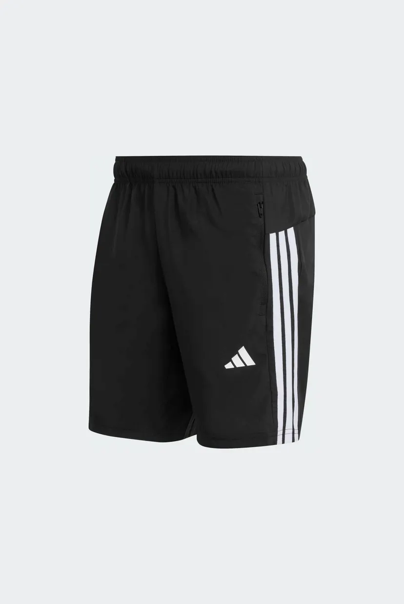 Чоловічі чорні шорти WORKOUT ESSENTIALS BASE 3 STRIPES WOVEN 6