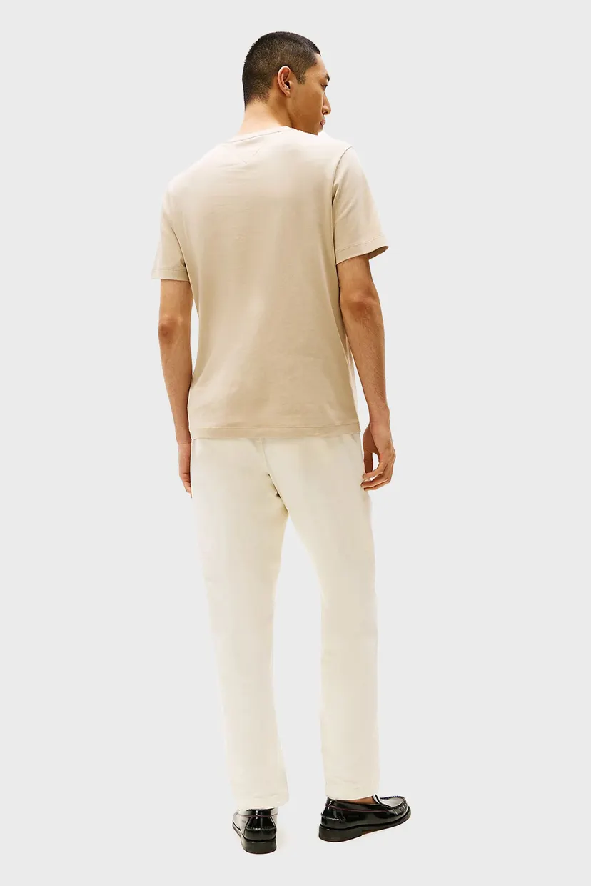 Чоловіча бежева футболка LIGHT INTERLOCK TEE 3