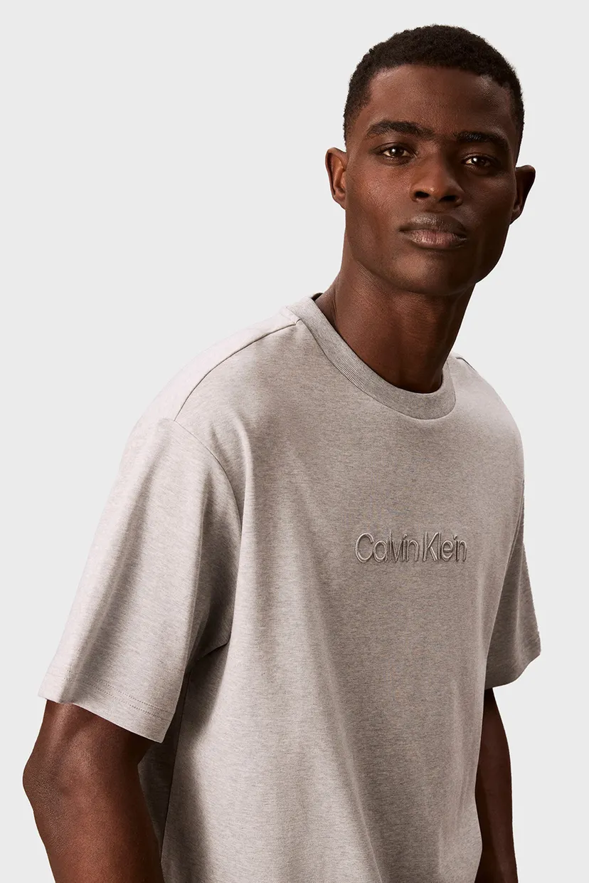 Мужская серая футболка A - Rel Fashion Logo 5