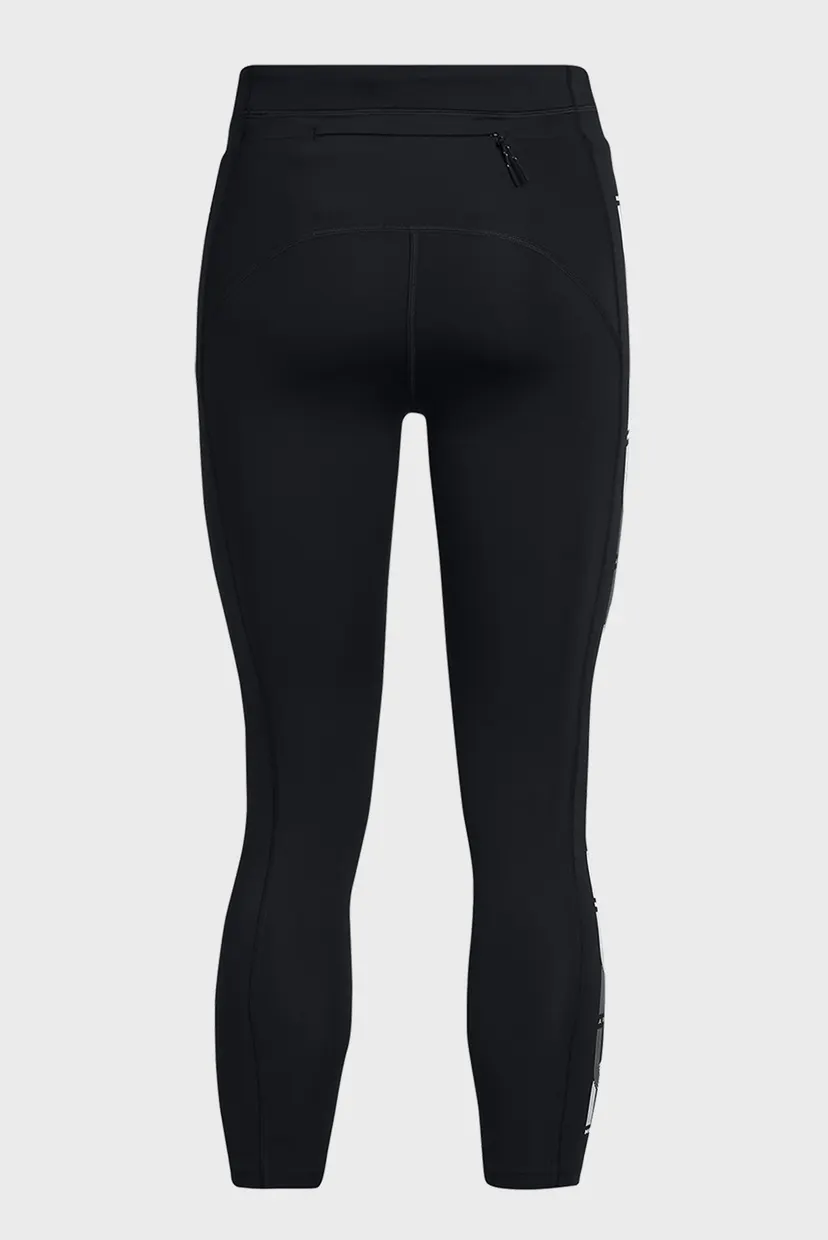 Женские черные тайтсы UA Run Anywhere Tights 6