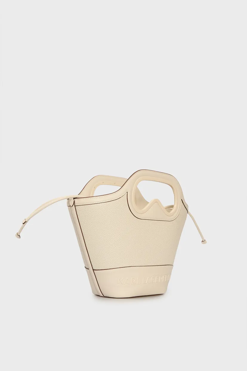 Жіноча біла сумка AVIATOR TULIP TOTE 3