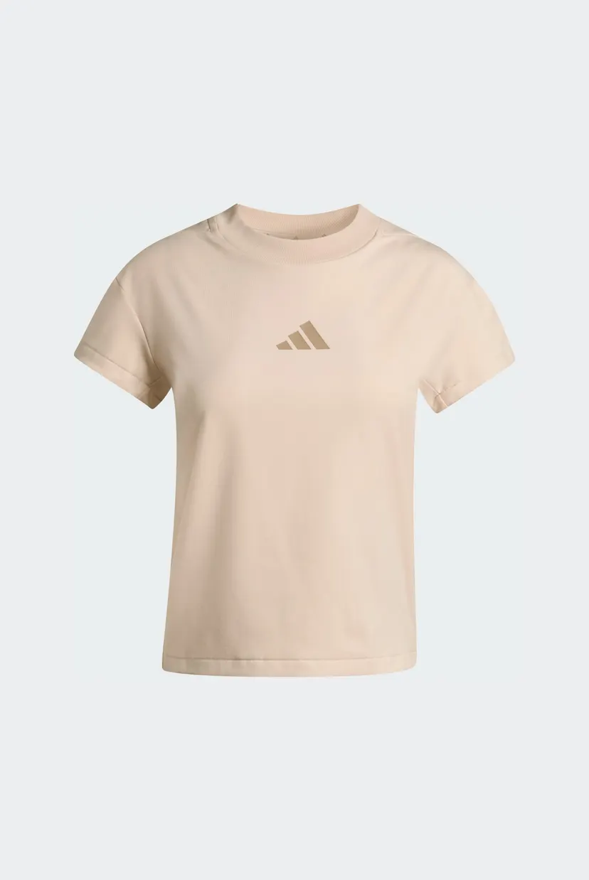 Женская бежевая футболка adidas Z.N.E. Baby 6