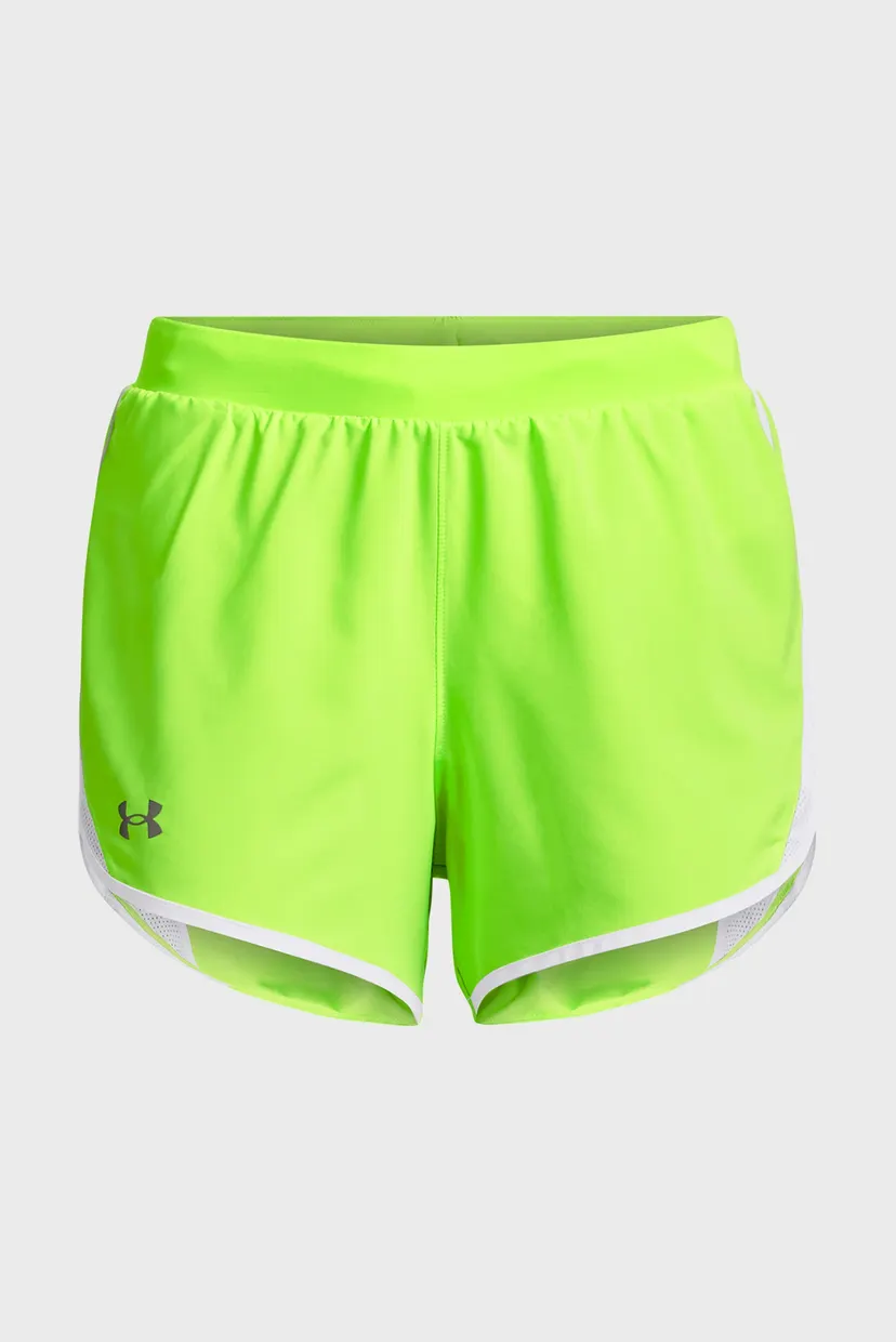 Женские салатовые шорты UA Fly By 2.0 Short 7