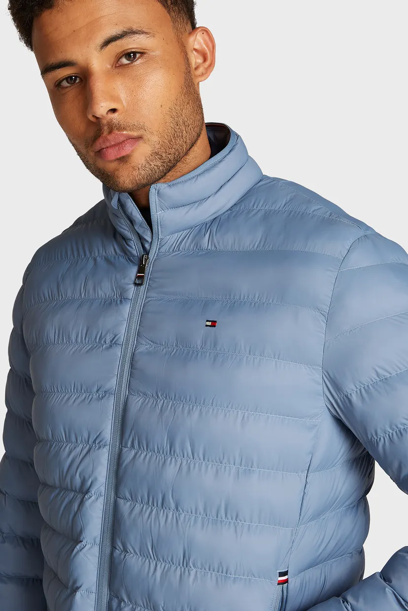 Чоловіча синя куртка PACKABLE RECYCLED JACKET 4