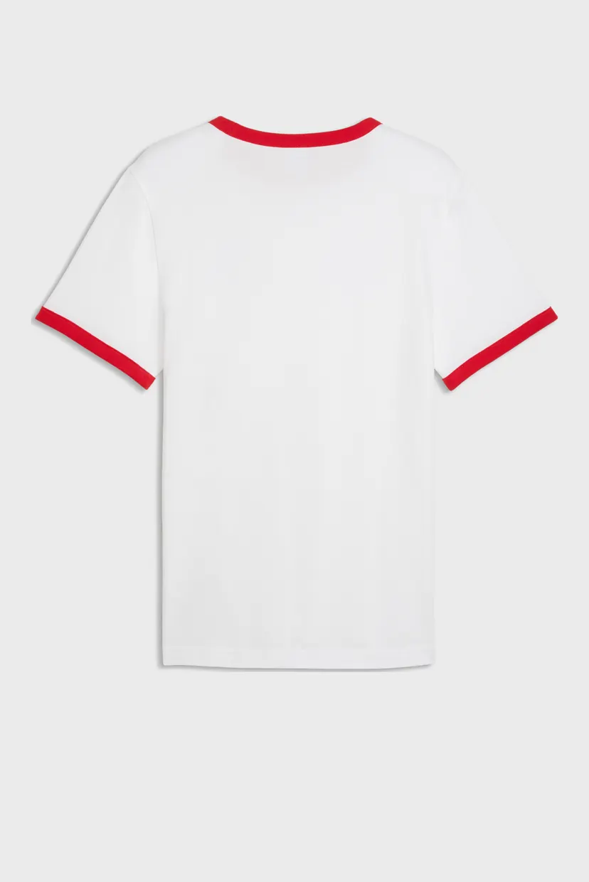 Белая футболка FUTURE.PUMA.ARCHIVE Ringer Tee Unisex (унисекс) 7
