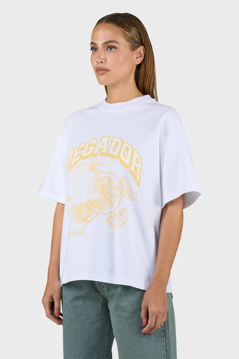 Жіноча біла футболка Polly Heavy Oversized Tee 3