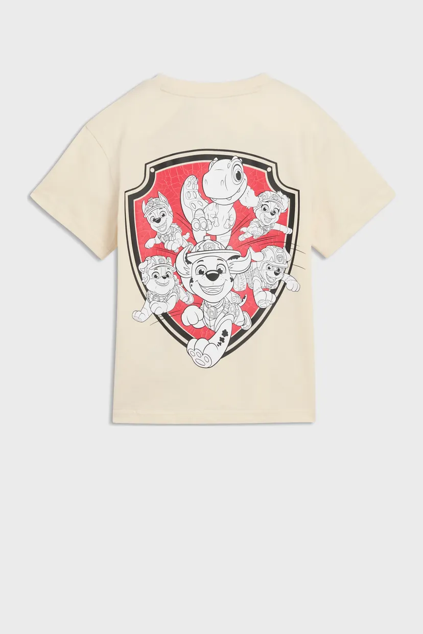 Дитяча бежева футболка PUMA x PAW PATROL Relaxed Graphic Tee Kids 5