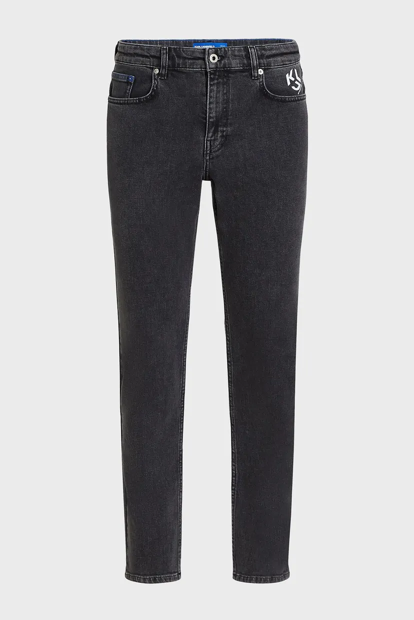 Чоловічі темно-сірі джинси klj slim denim 5