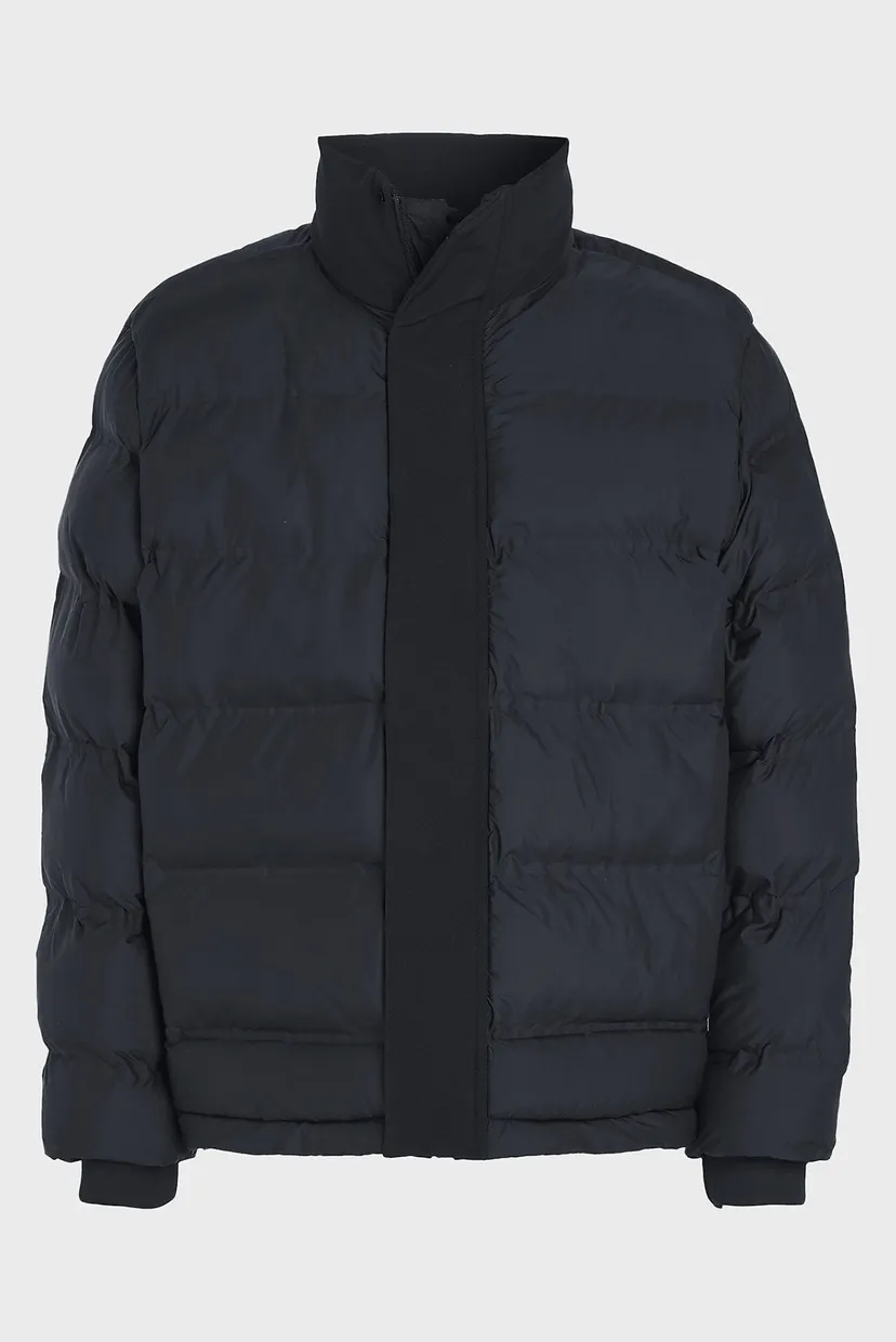Чоловіча чорна куртка MIX MEDIA QUILT JACKET 5