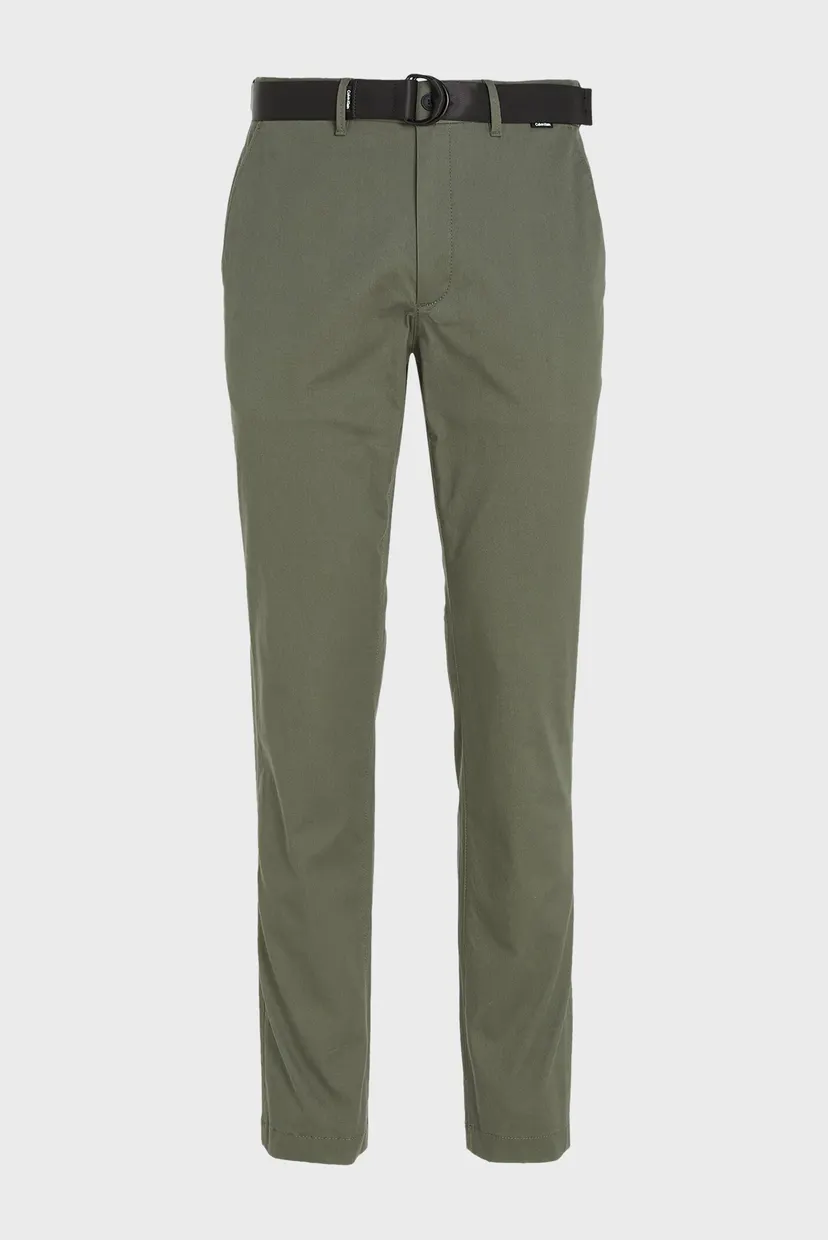 Чоловічі оливкові чіноси MODERN TWILL SLIM CHINO 4