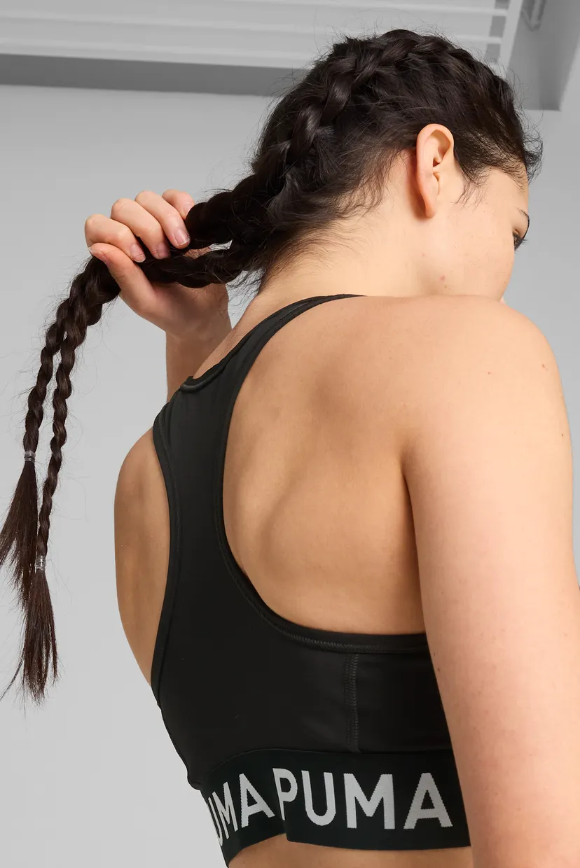 Женский черный топ 4KEEPS Elastic Bra 5