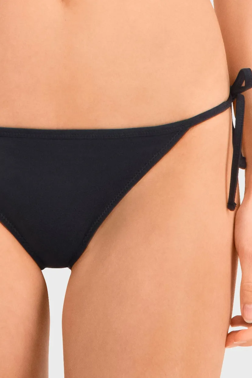 Женские черные трусики от купальника PUMA Swim Women Side Tie Bikini Bottom 4