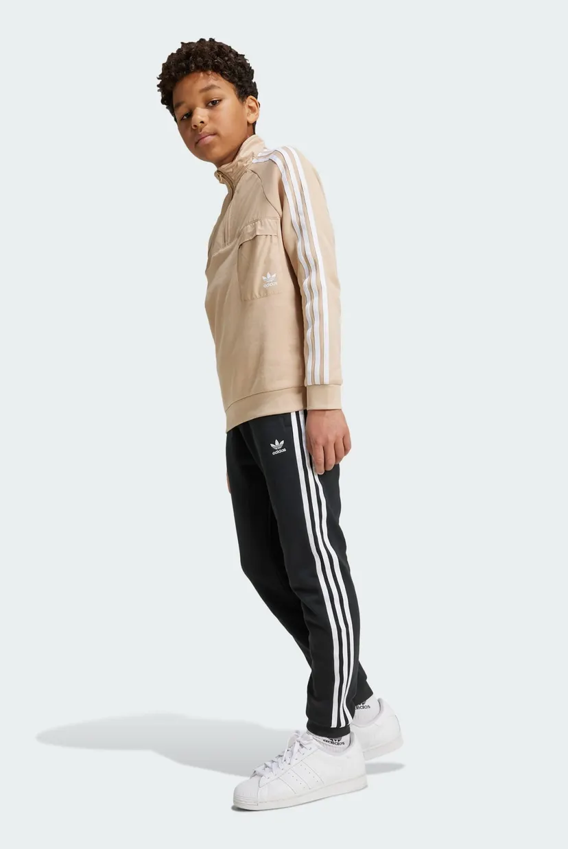 Дитячі чорні спортивні штани Trefoil Kids 3