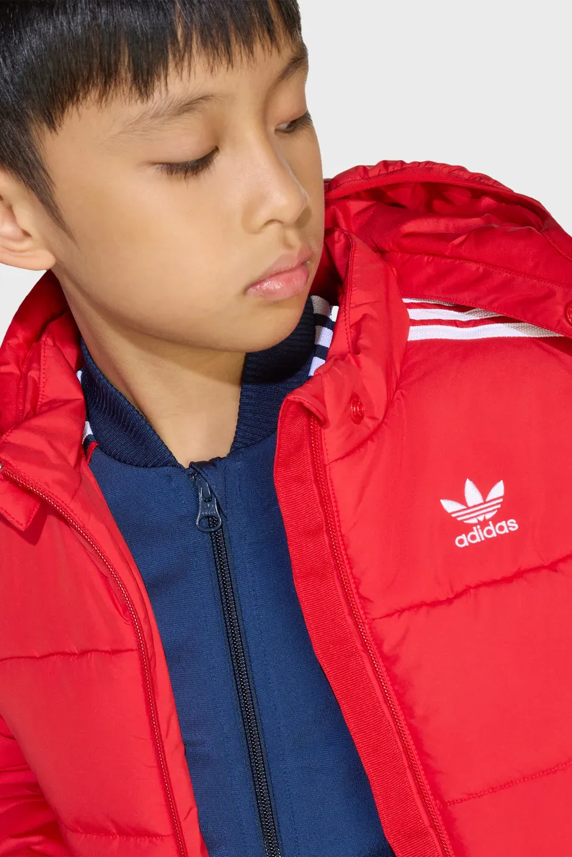Детская красная куртка Adicolor Kids 7