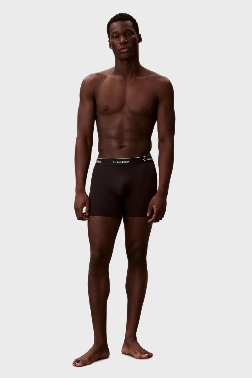 Мужские черные боксеры (5 шт) BOXER BRIEF 5
