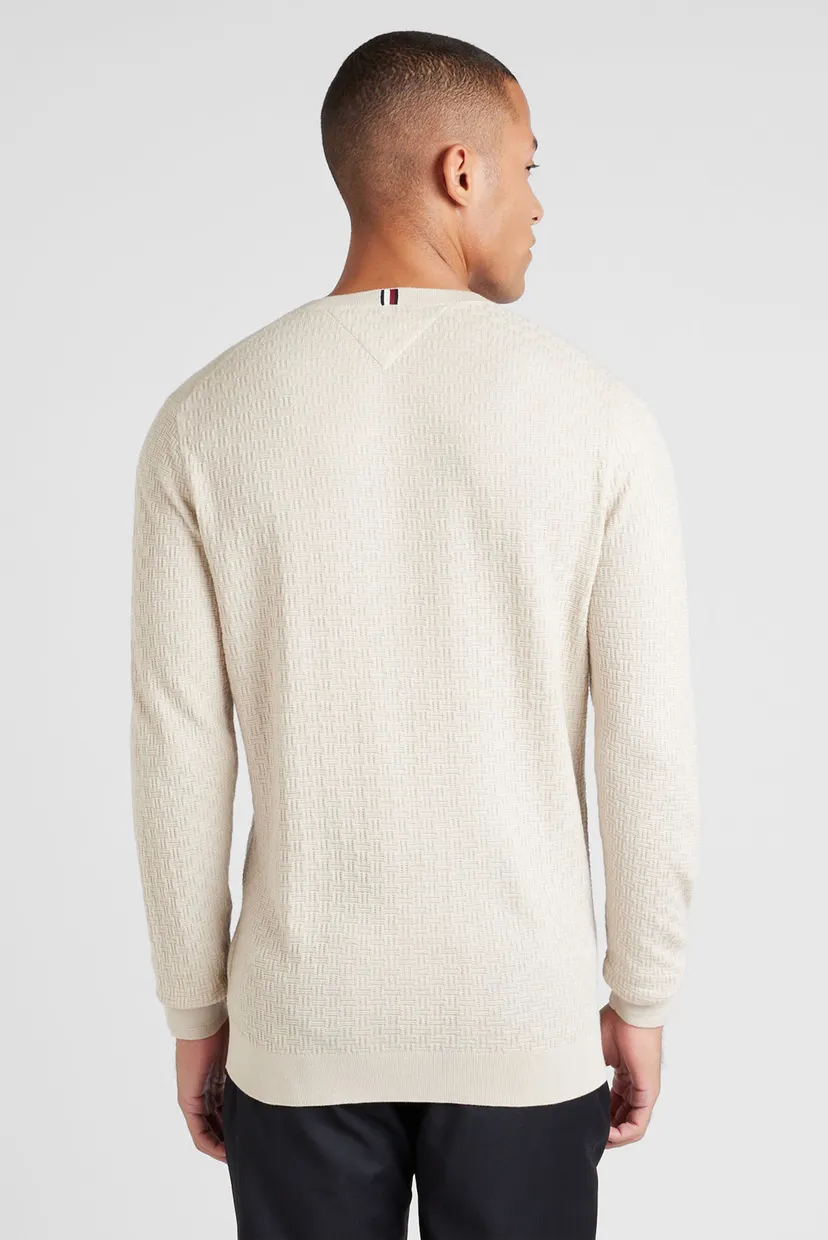Чоловічий бежевий джемпер DC BASKETWEAVE CREW NECK 3