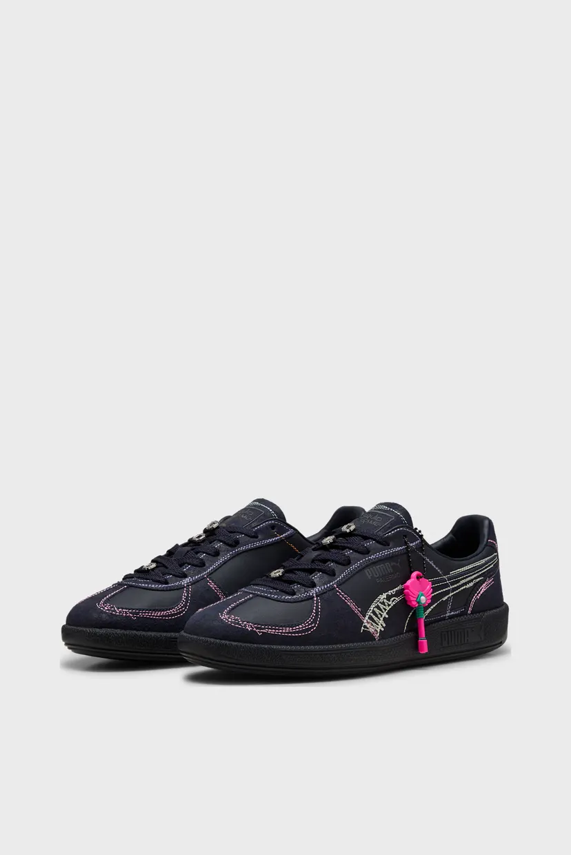 Черные сникерсы PUMA x SQUID GAME Palermo Sneakers Unisex 3