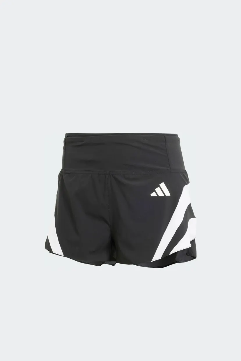 Женские черные шорты Adizero Archive Running Gel 6