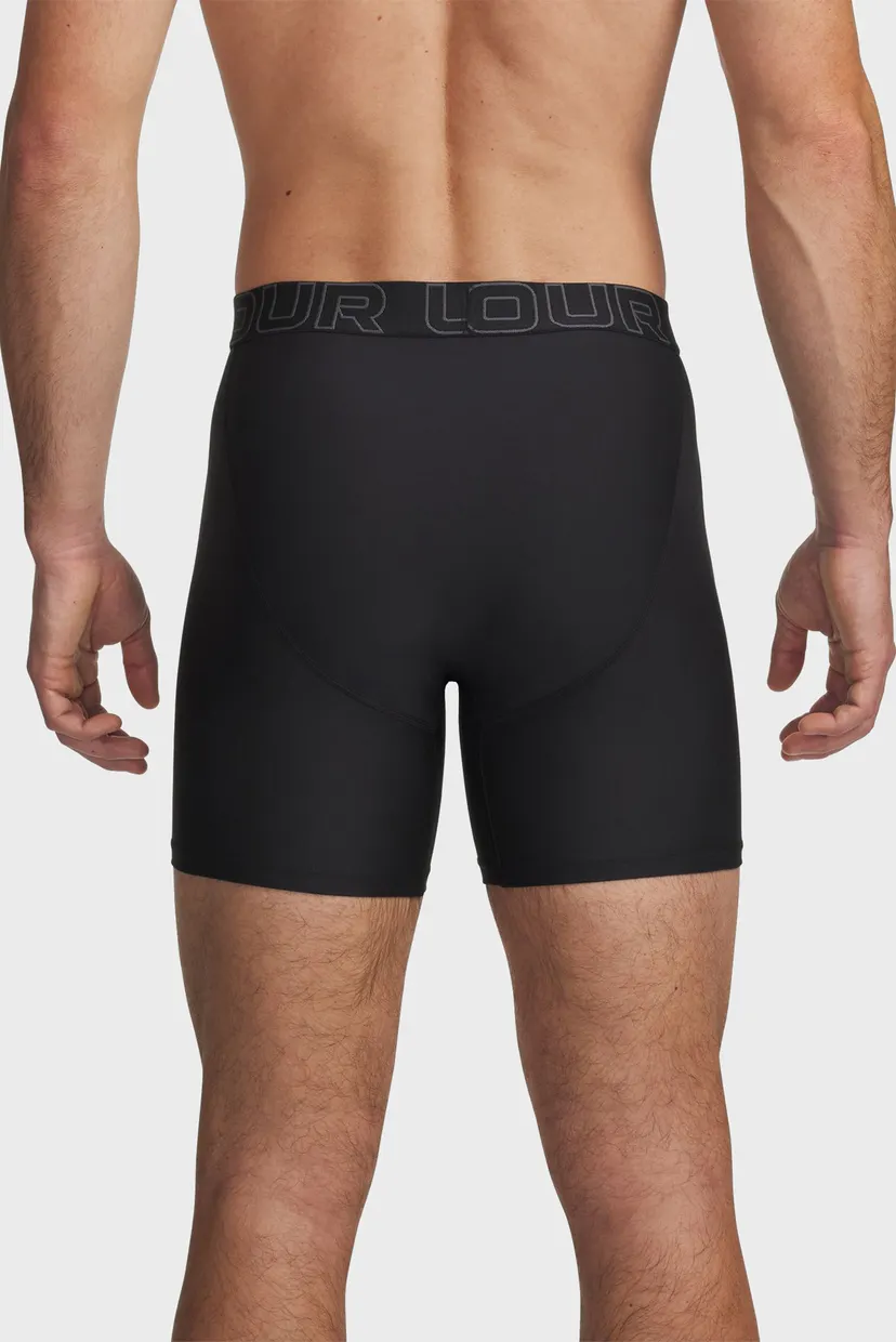 Мужские черные боксеры (2 шт) UA PERFORMANCE POUCH 3