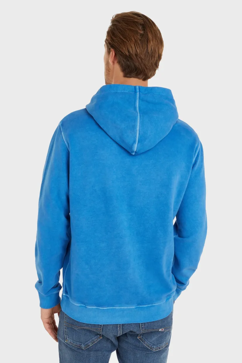 Чоловіче синє худі TJM REG NEW CLASSIC L HOODIE EXT 3
