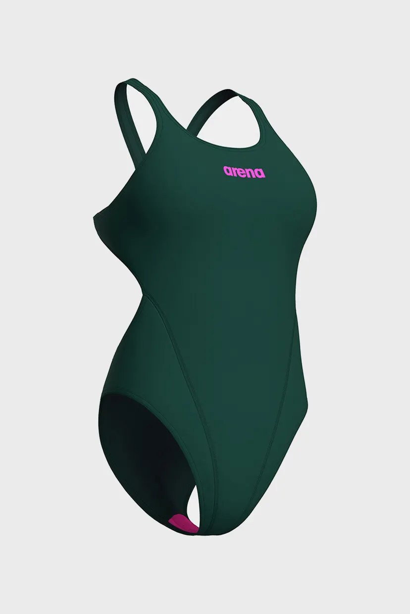Женский темно-зеленый купальник TEAM SWIMSUIT SWIM TECH SOLID 9